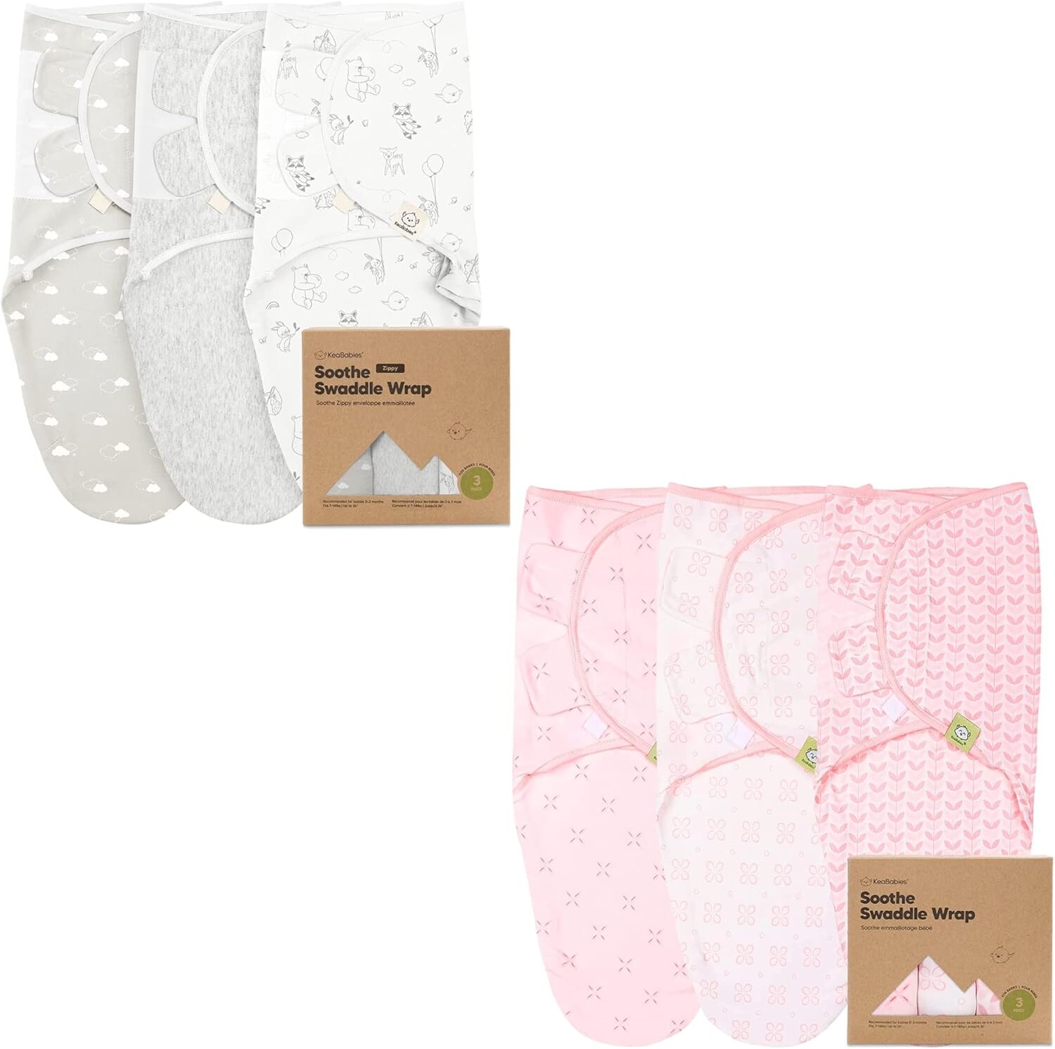 

Kea Пеленальные мешки для новорожденных KeaBabies