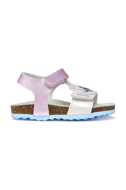 Сандалии детские SANDAL CHALKI x Lilo & Stitch Geox, фиолетовый — фото 2
