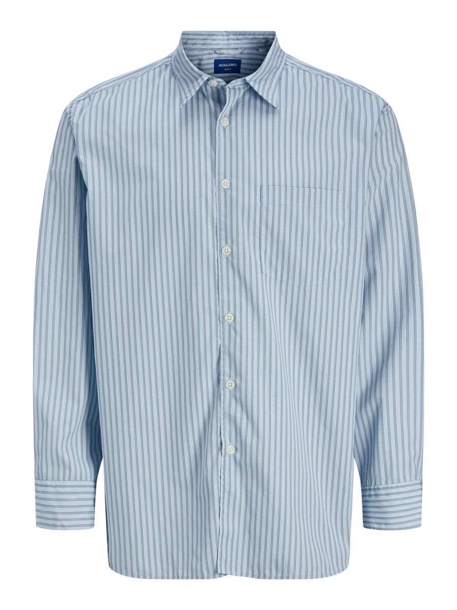 

Удобная рубашка на пуговицах JACK & JONES, цвет marine blue/Opal/Light blue