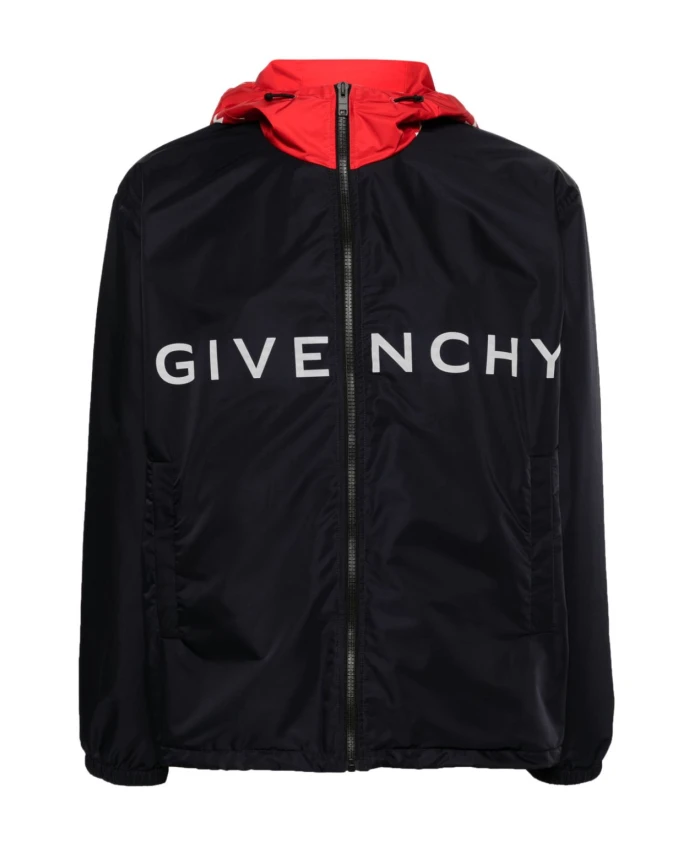 

Куртка с капюшоном и логотипом Givenchy, синий