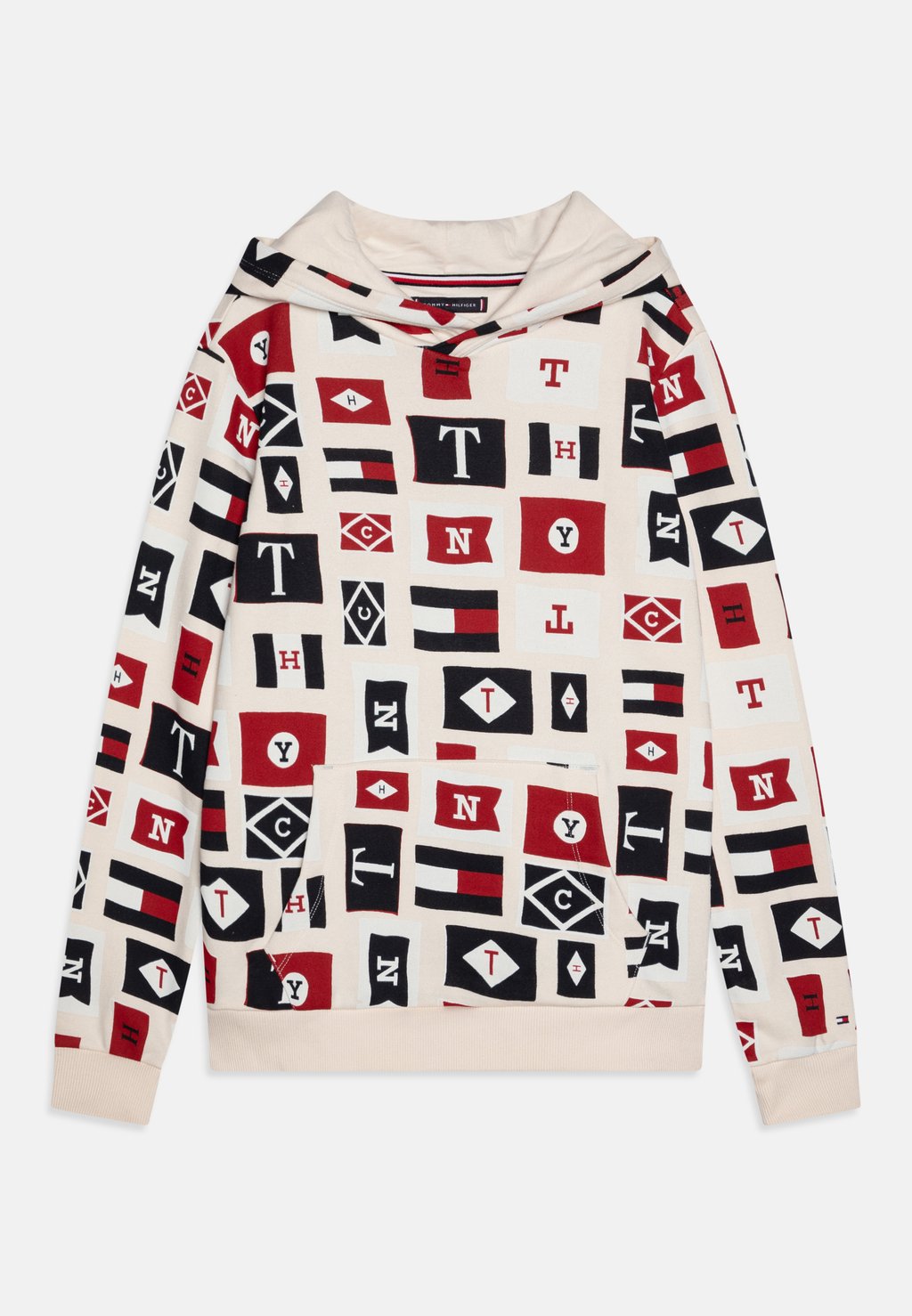 

Толстовка с капюшоном FLAGS HOODIE Tommy Hilfiger, белый