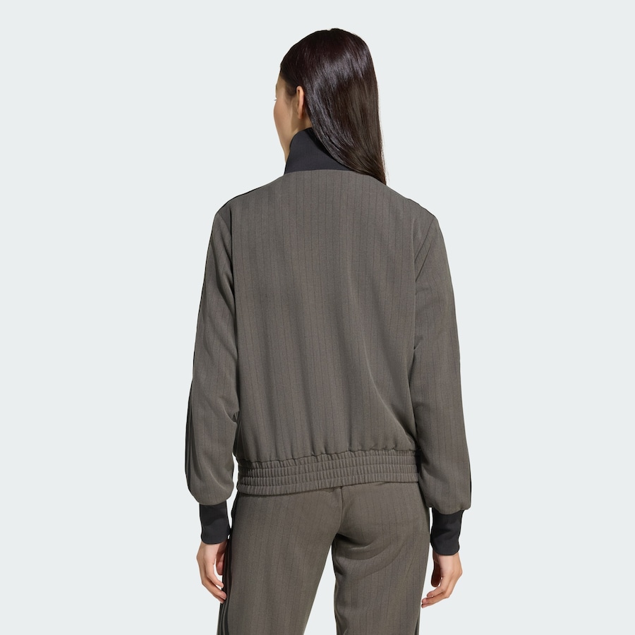 Толстовка с капюшоном на молнии ADIDAS ORIGINALS Tailored Tracksuit, оливковый — фото 3