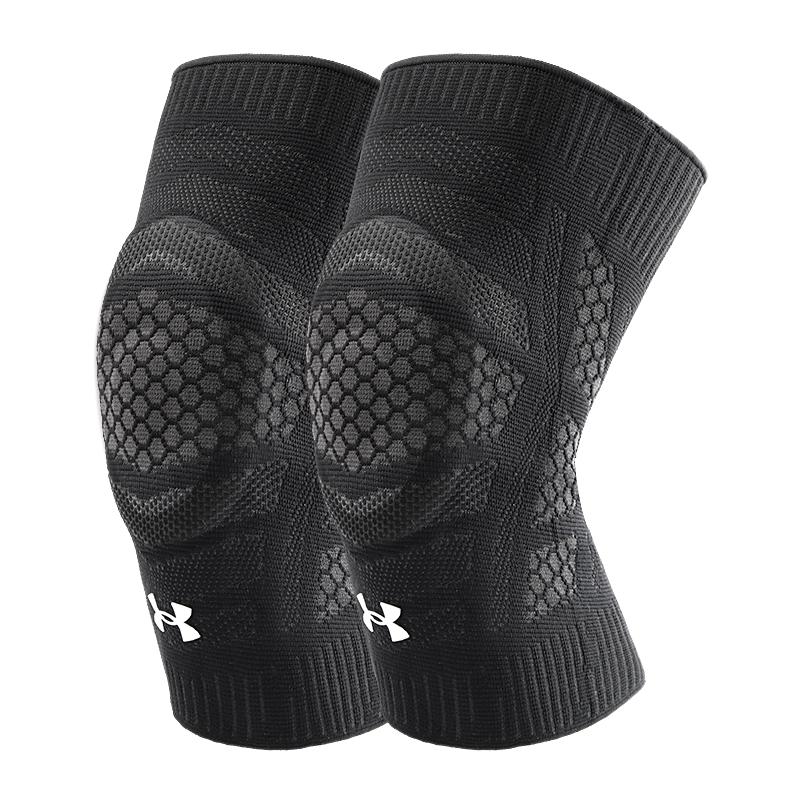 

Наколенники для баскетбола, хайкинга, волейбола, альпинизма, тенниса, бадминтона, футбола, бега, велоспорта unisex Under Armour, черный