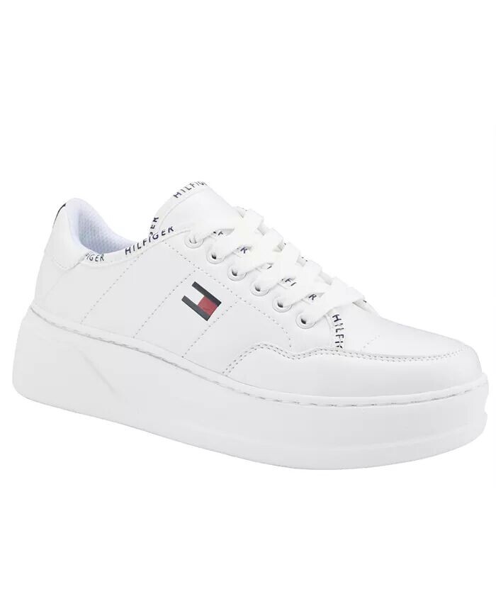 Женские легкие кроссовки Grazie на шнуровке Tommy Hilfiger, белый