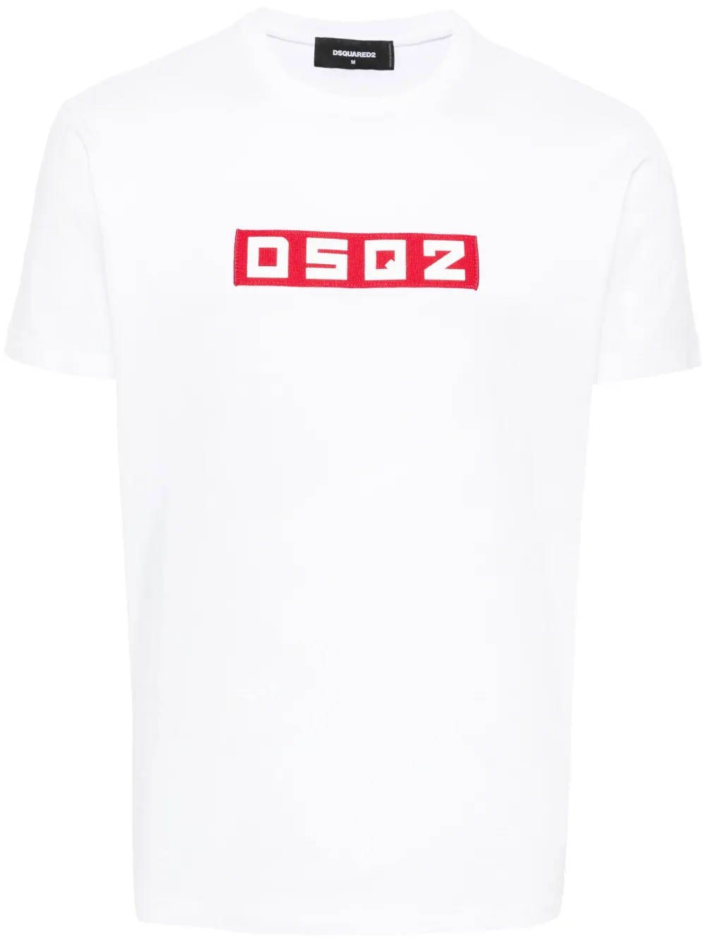 

Футболка с логотипом DSQ2 DSQUARED2, белый