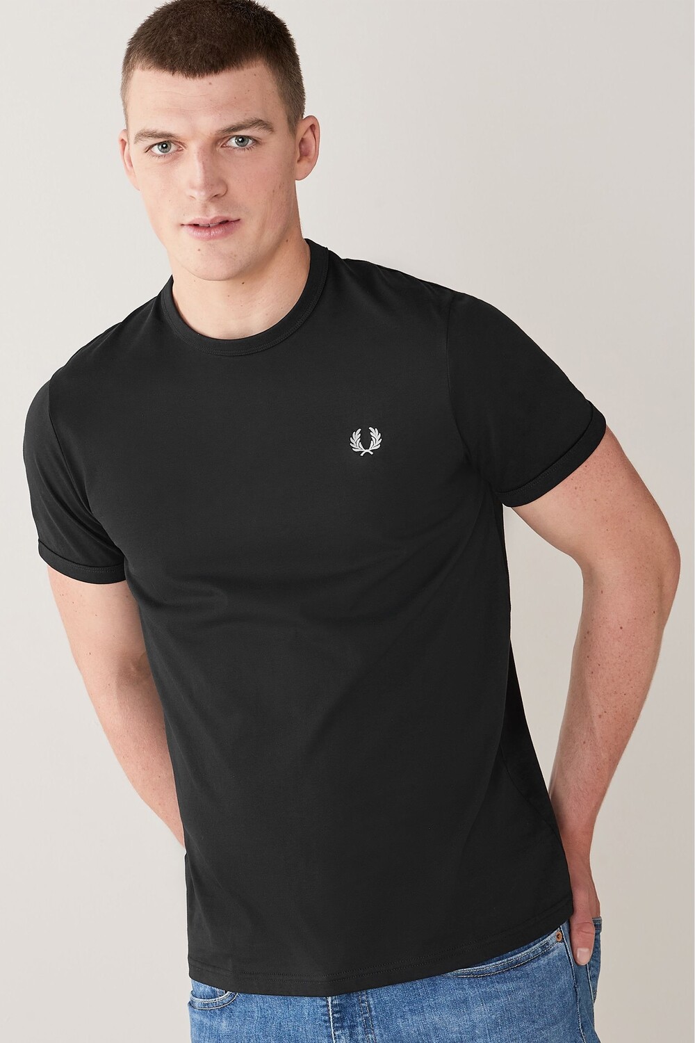

Рубашка Fred Perry, черный