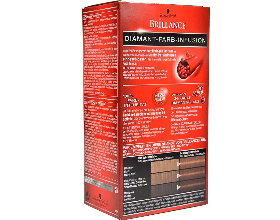 Краска для волос Poly Brillance «Fawn Brown IC 64» Brillance — фото 2