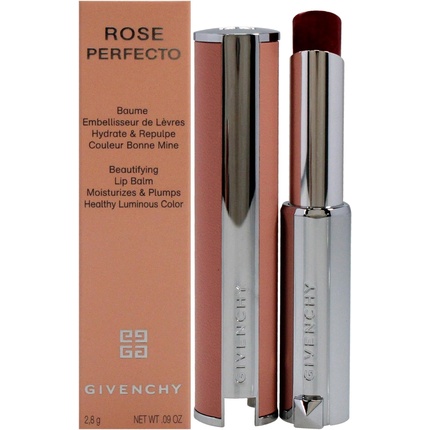 

Бальзам для губ Rose Perfecto Plumping Lip Balm N37 Rouge Graine для женщин 0,09 унции Givenchy