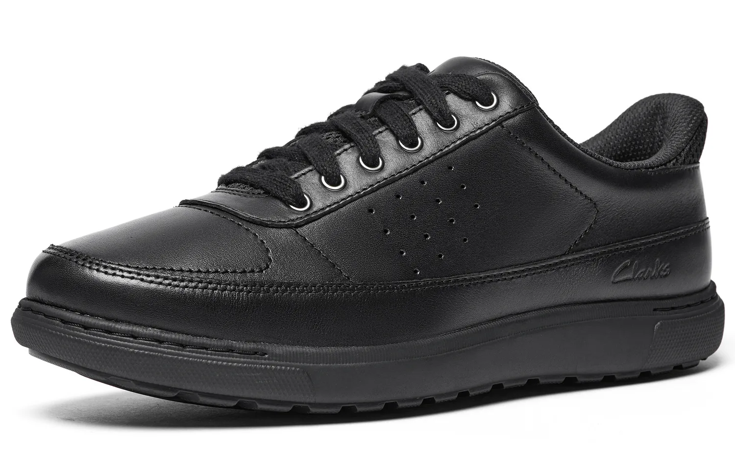 Мужские повседневные кроссовки low top Clarks, Black/Dark Brown 261877587 — фото 3
