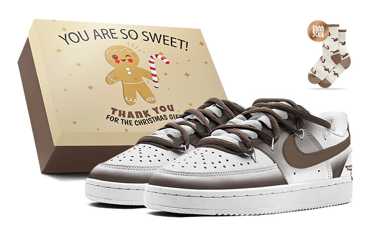 

Мужские кроссовки для скейтбординга Nike Court Vision 1, Brown