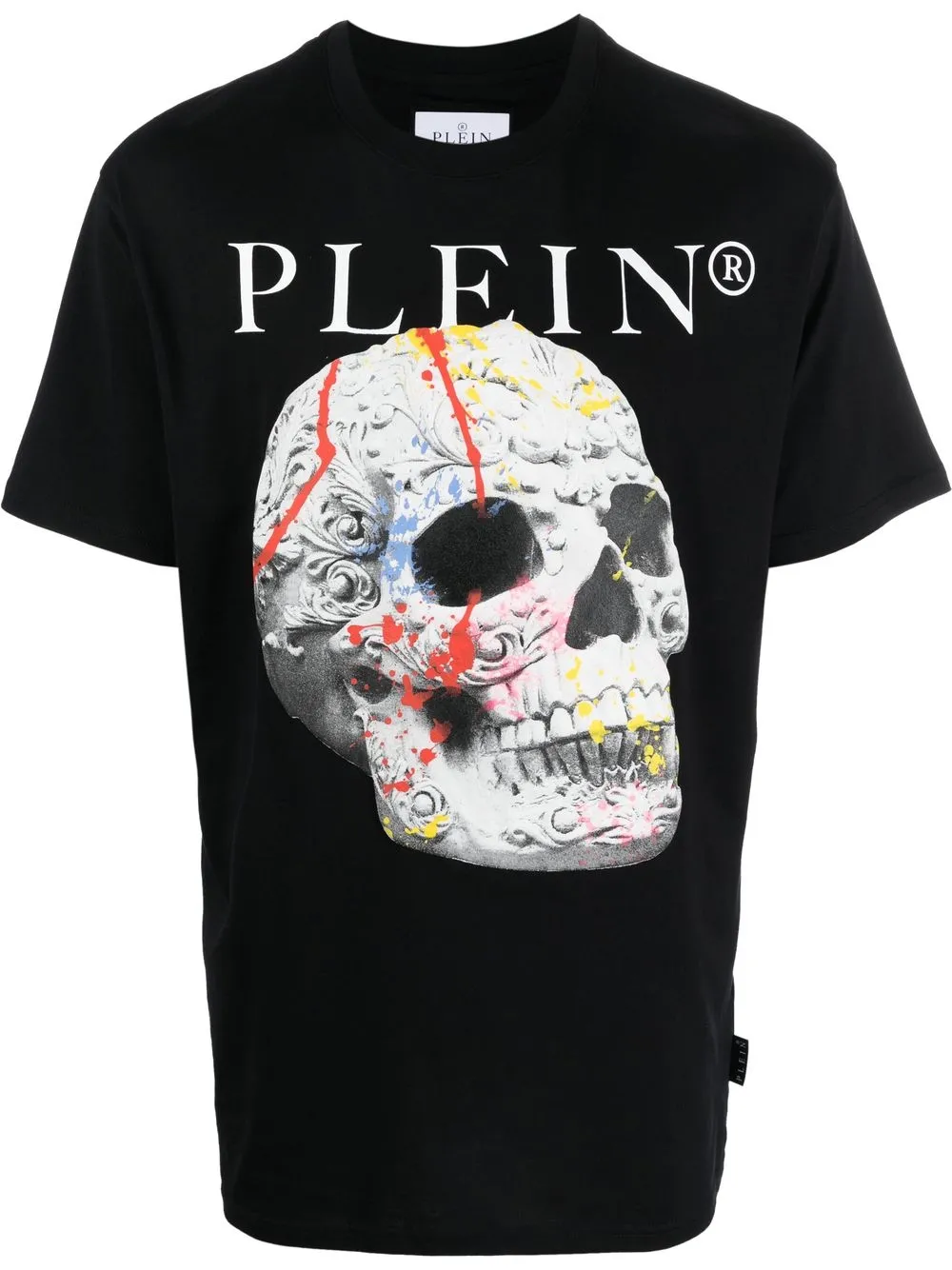 

Футболка с принтом Skull Philipp Plein, черный