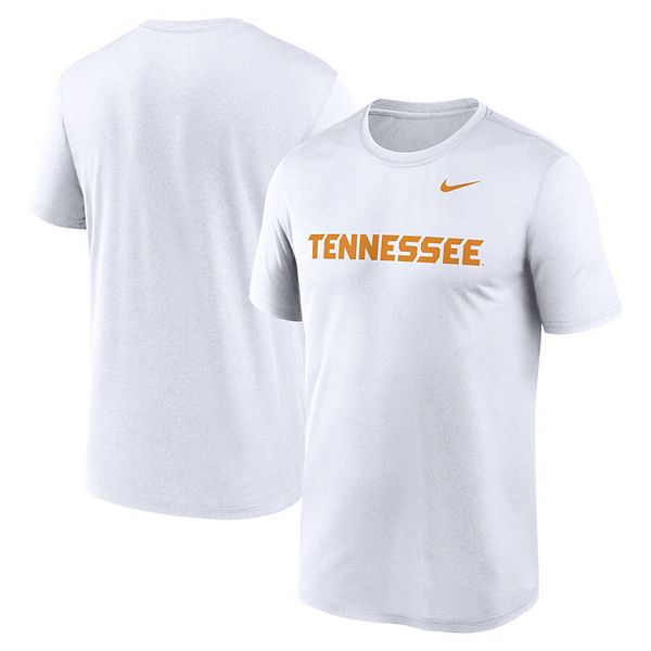 

Мужская белая футболка tennessee volunteers primetime legend wordmark Nike