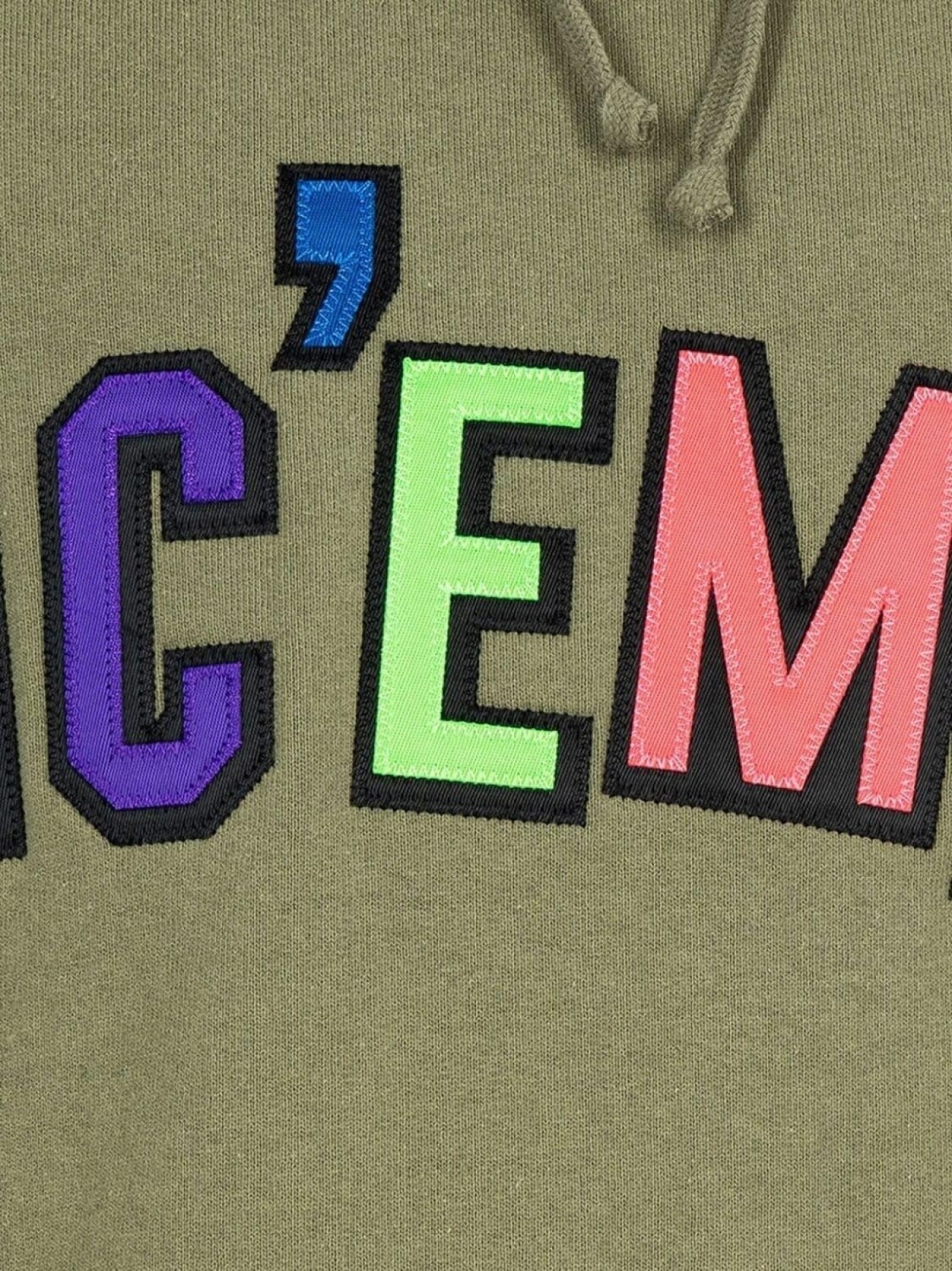 Худи с принтом Sic'em! из коллаборации с WTAPS Supreme, зеленый — фото 2