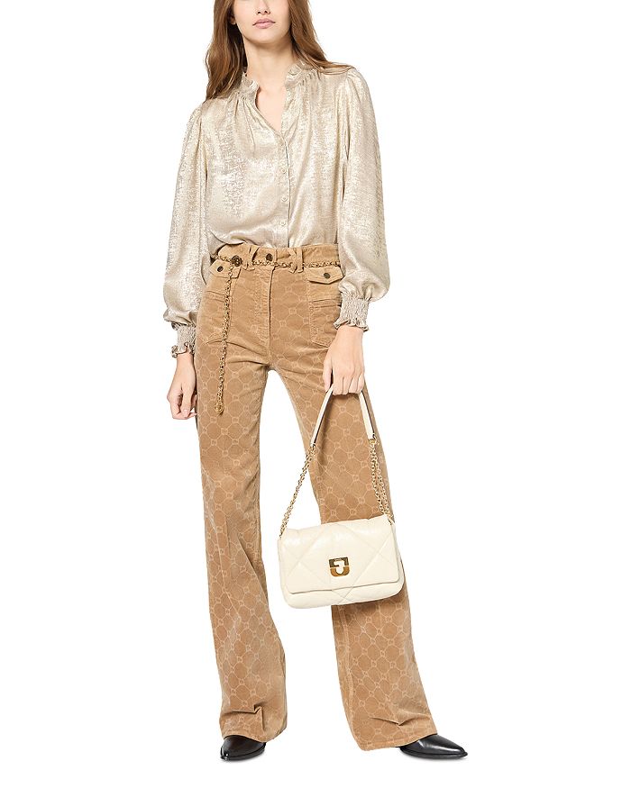 

Умелин Топ Gerard Darel, золотой