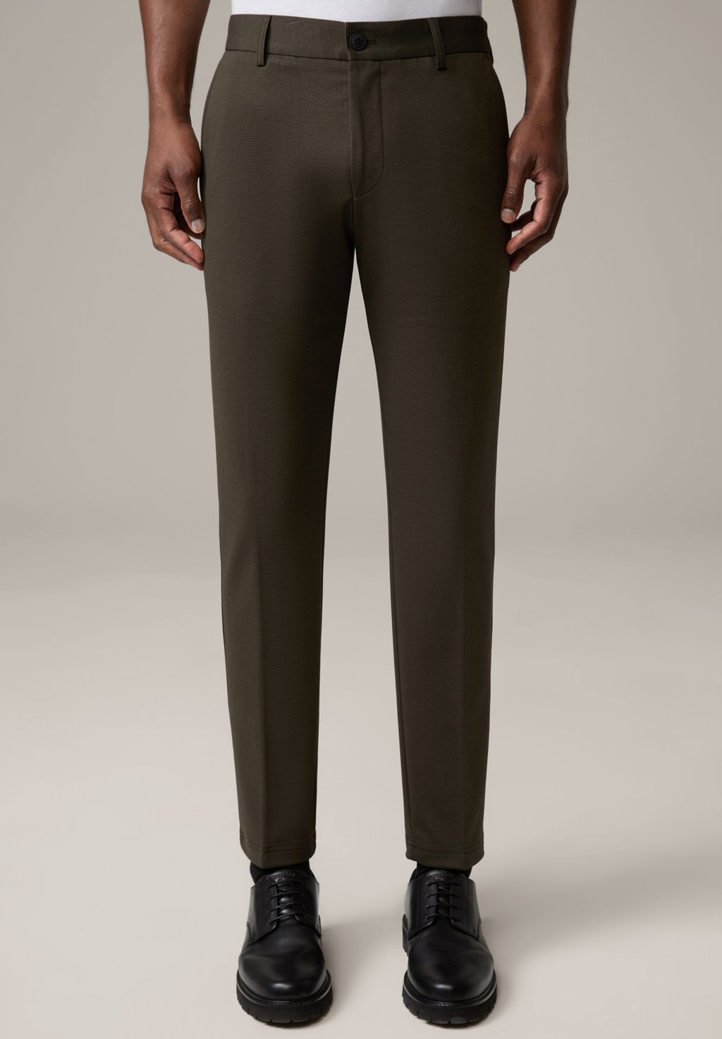 

Чиносы TIUS Strellson, оливковый