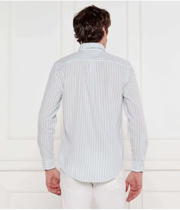 Рубашка FLEX regular fit Tommy Hilfiger, небесно-голубой — фото 4
