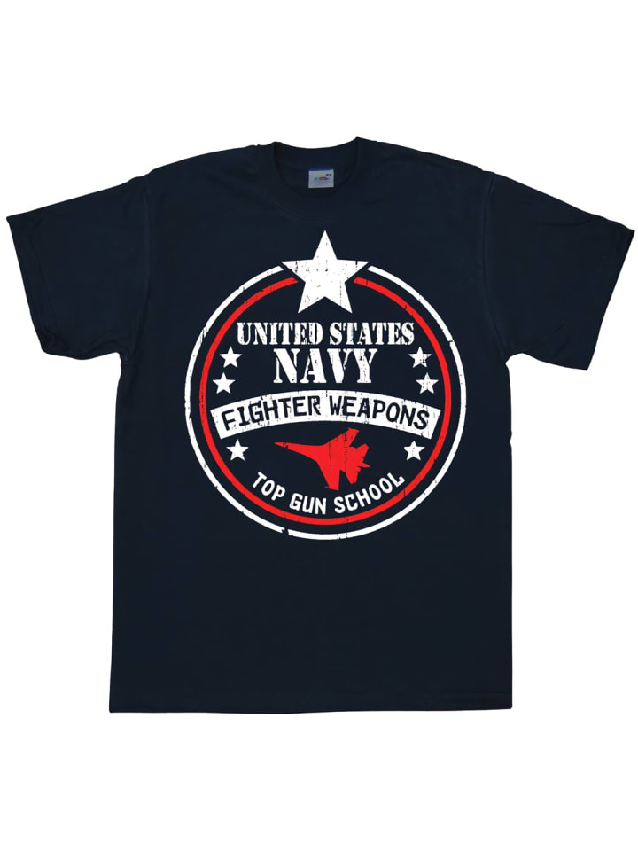 

Футболка School Vintage T-Shirt TOP GUN, черный