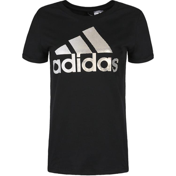 

Футболка женская черная Adidas