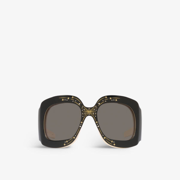 

GG1093S Солнцезащитные очки Hollywood Forever 001 Prestige Gucci, черный