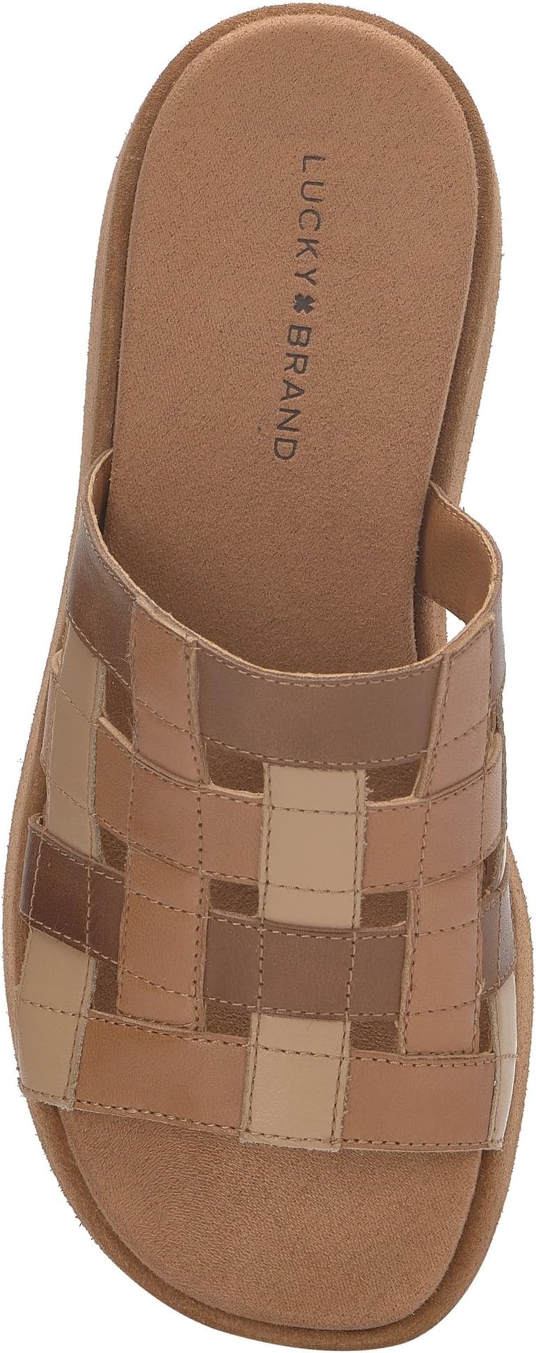 Сандалии Lucky Brand Ulrich Woven Platform Sandal, цвет Dusty Sand Cream — фото 2
