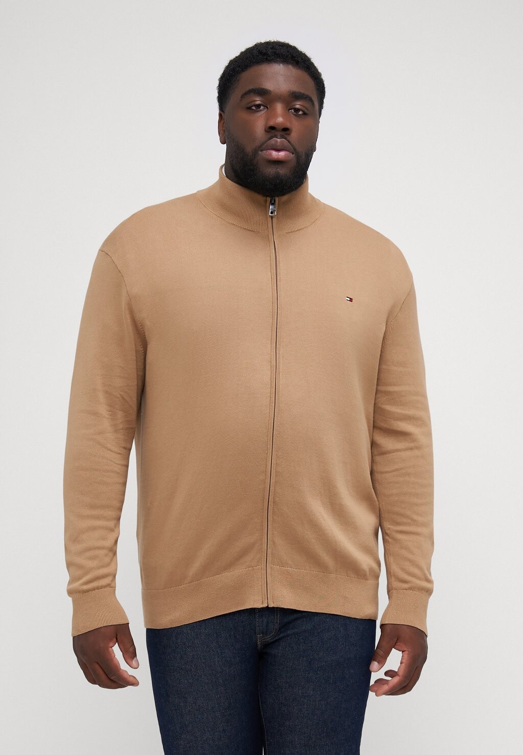

Кардиган ESSENTIAL ZIP Tommy Hilfiger, бежевый