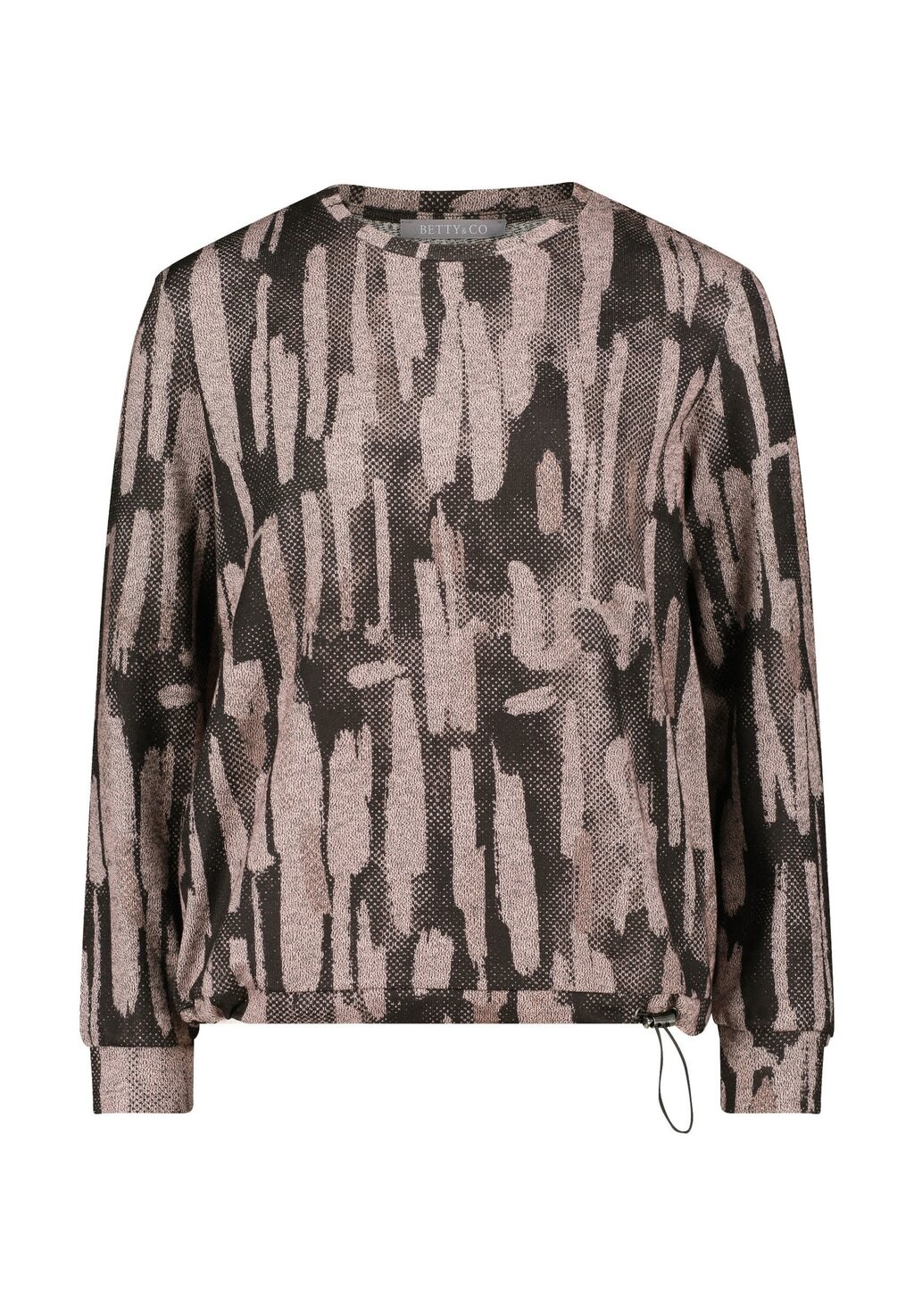 

Топ с длинными рукавами CASUAL MIT TUNNELZUG Betty & Co, черный