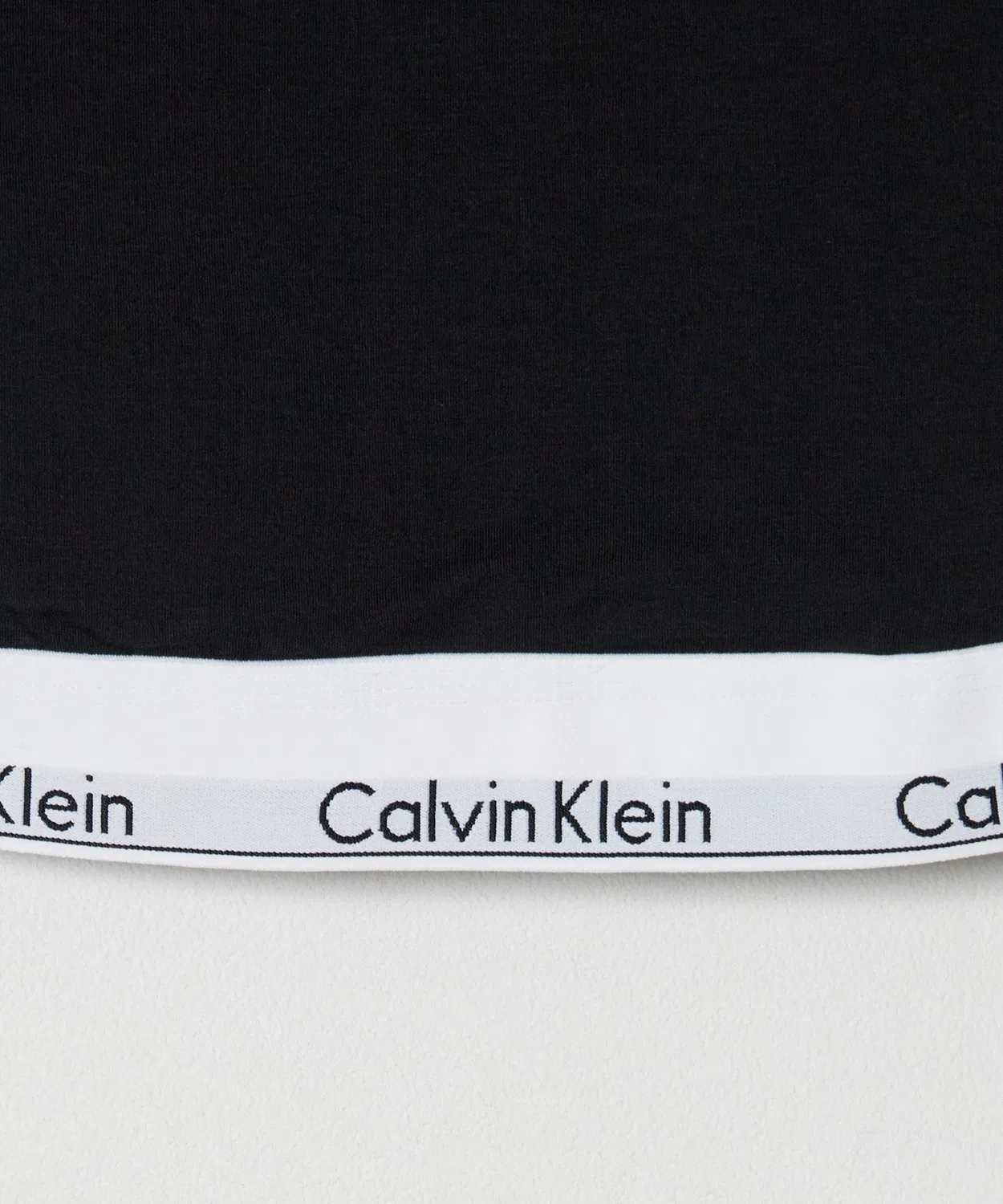 Бралетт-топ с коротким рукавом Calvin Klein, белый — фото 4