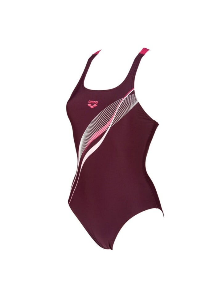 

Купальник Arena Badeanzug Harmonious V Back Bustier, красный