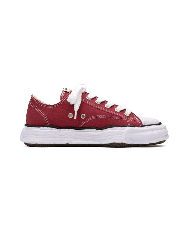 Кроссовки peterson 23 og sole canvas low 'bordeaux' Maison Mihara Yasuhiro, бордовый — фото 2