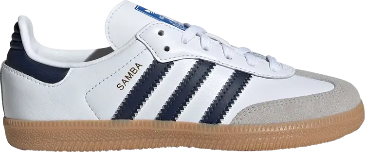 

Кроссовки Samba OG J 'White Night Indigo Gum', белый