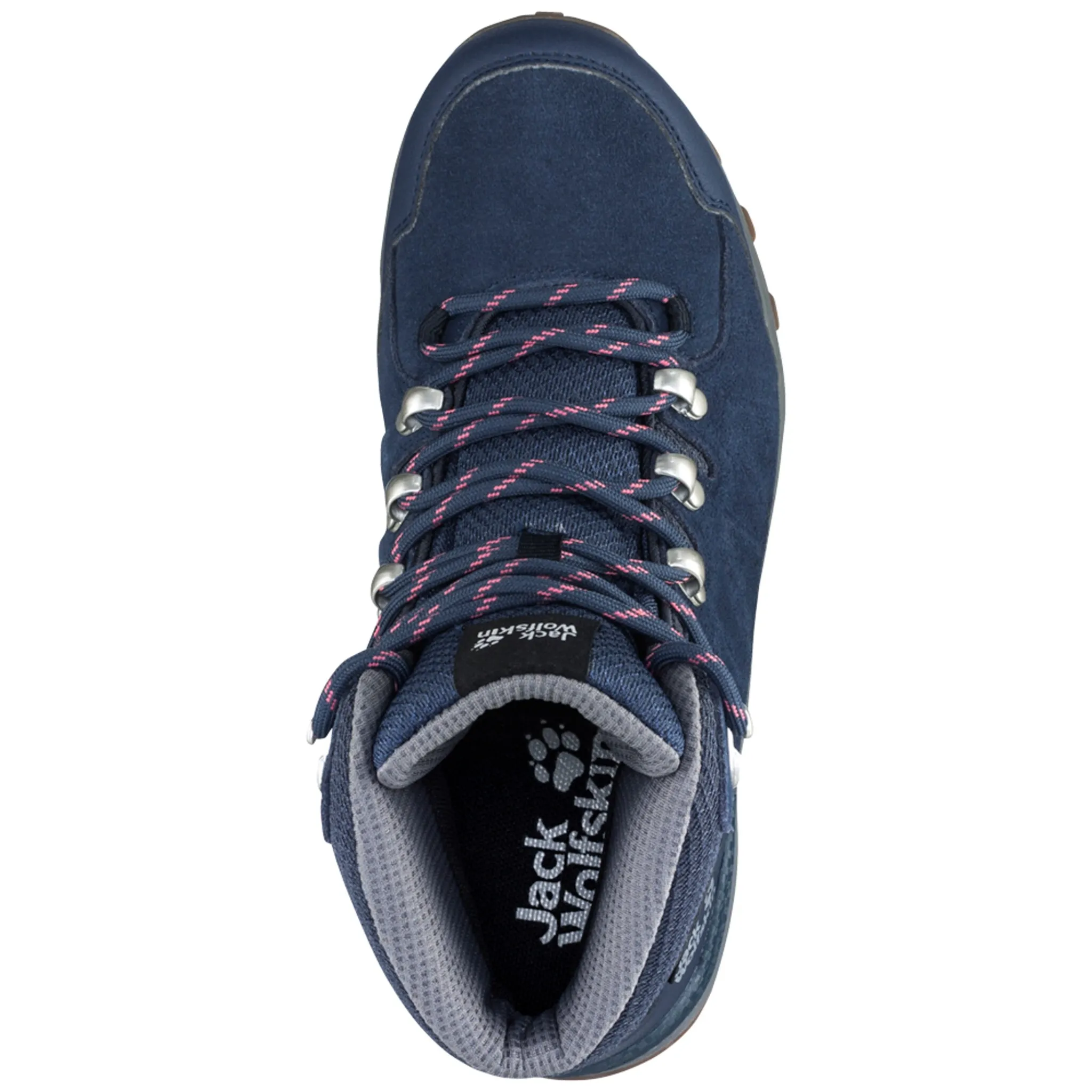 Кроссовки Jack Wolfskin "REFUGIO TEXAPORE MID W", синий — фото 2