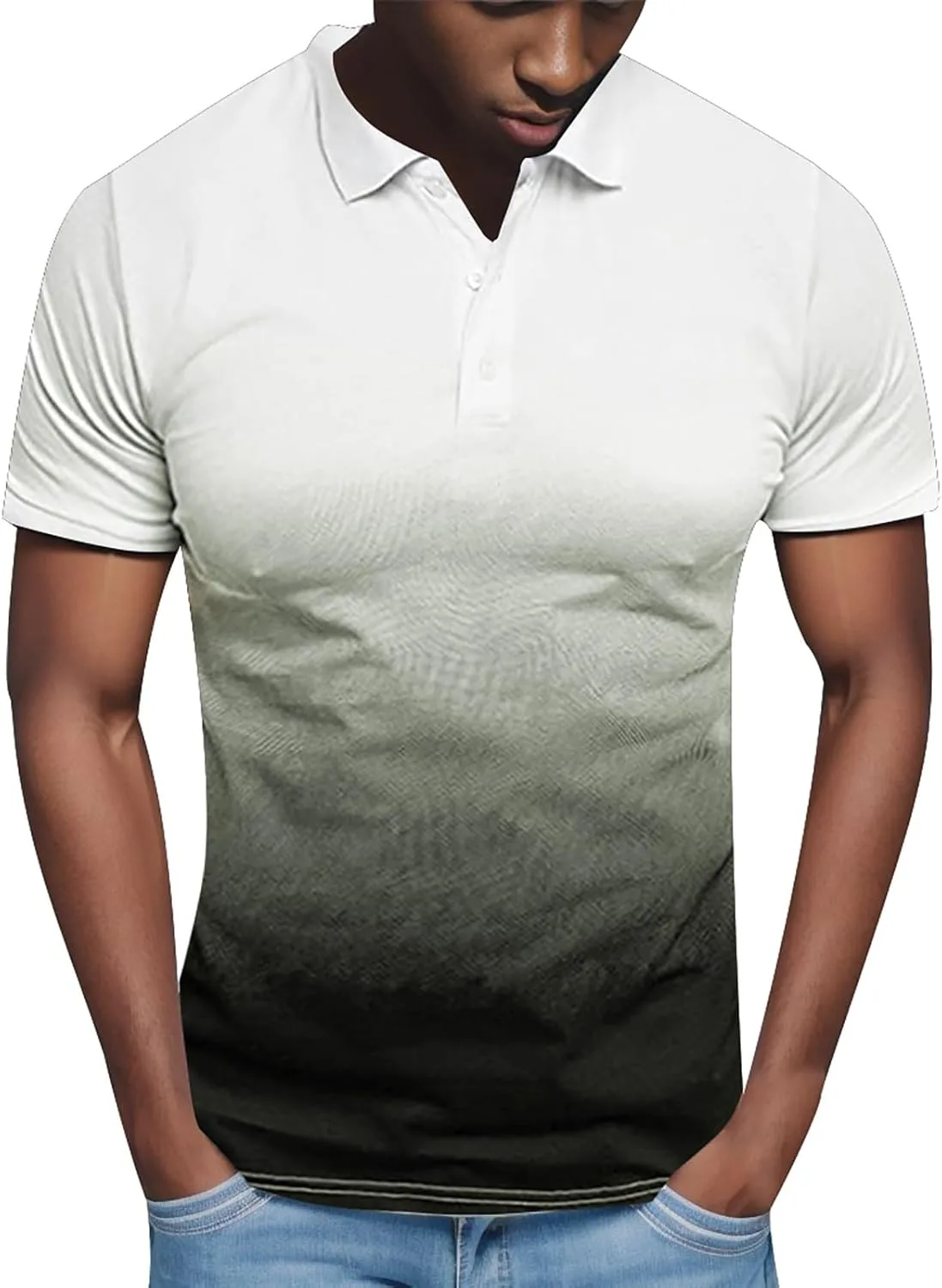 Мужская поло с коротким рукавом Casual Stretch