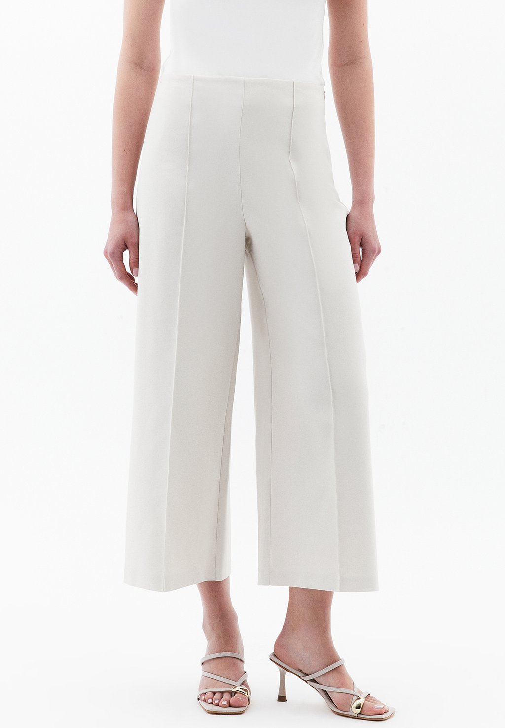 

Брюки CULOTTE MIT HOHER TAILLENFORM OXXO, бежевый