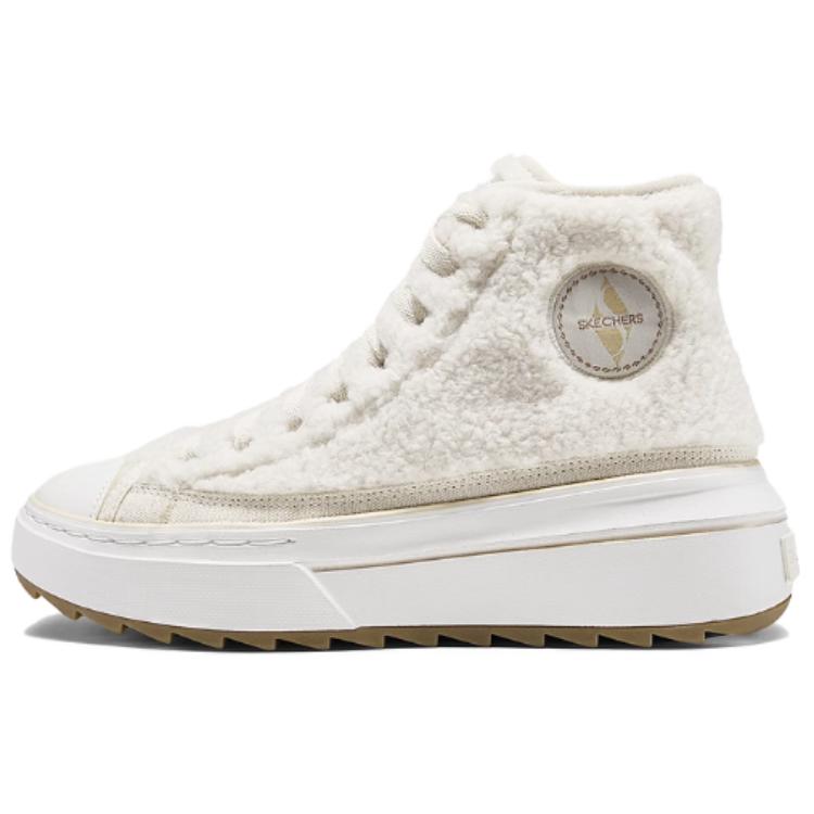Классические кеды Court Классические Ботильоны Женские Цвет слоновой кости Skechers
