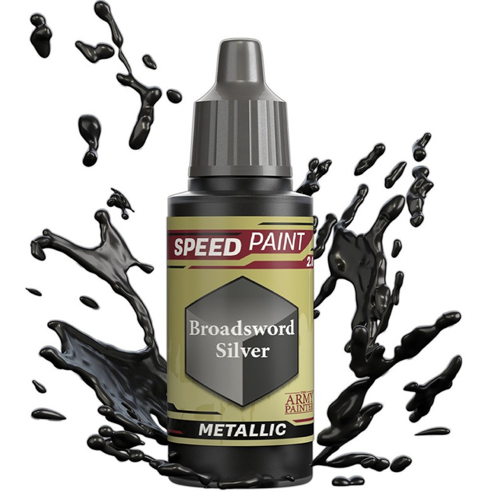 

Аксессуары Army Painter Speedpaint 2.0 Metallic: Broadsword Silver (18ml)