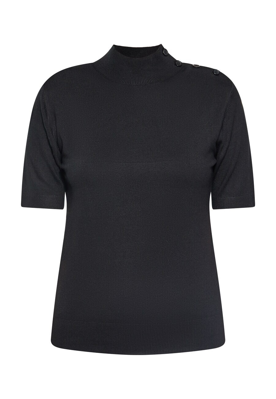 

Тонкий вязаный свитер usha BLACK LABEL Sweater, черный