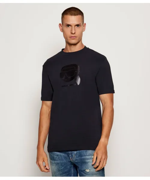 

Футболка Regular fit Karl Lagerfeld, синий