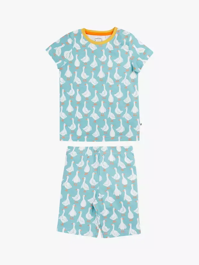 Детский пижамный комплект Snooze Short Pyjama Set, Goose Gaggle Frugi