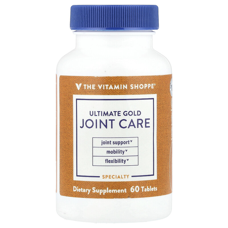 

The Vitamin Shoppe, Ultimate Gold Joint Care, 60 таблеток