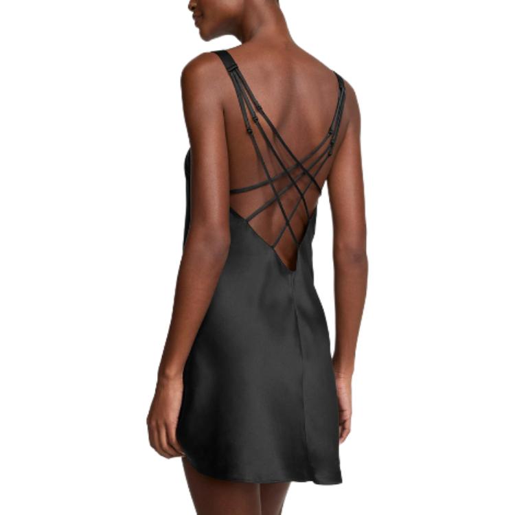 Victoria's Secret 24 Big Show Collection SEXY KI Ночнушка Women's Black — фото 4