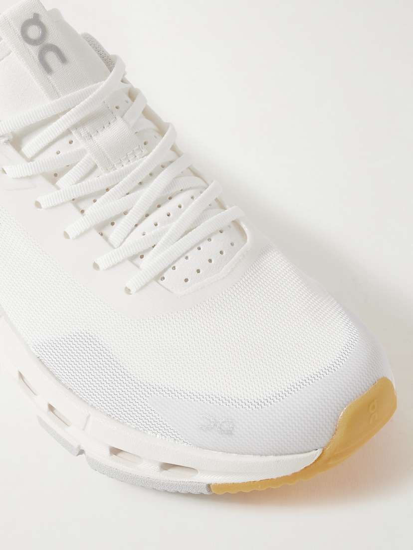 Кроссовки Cloudnova form 2 из войлока и сетки с резиновой отделкой On, белый — фото 4