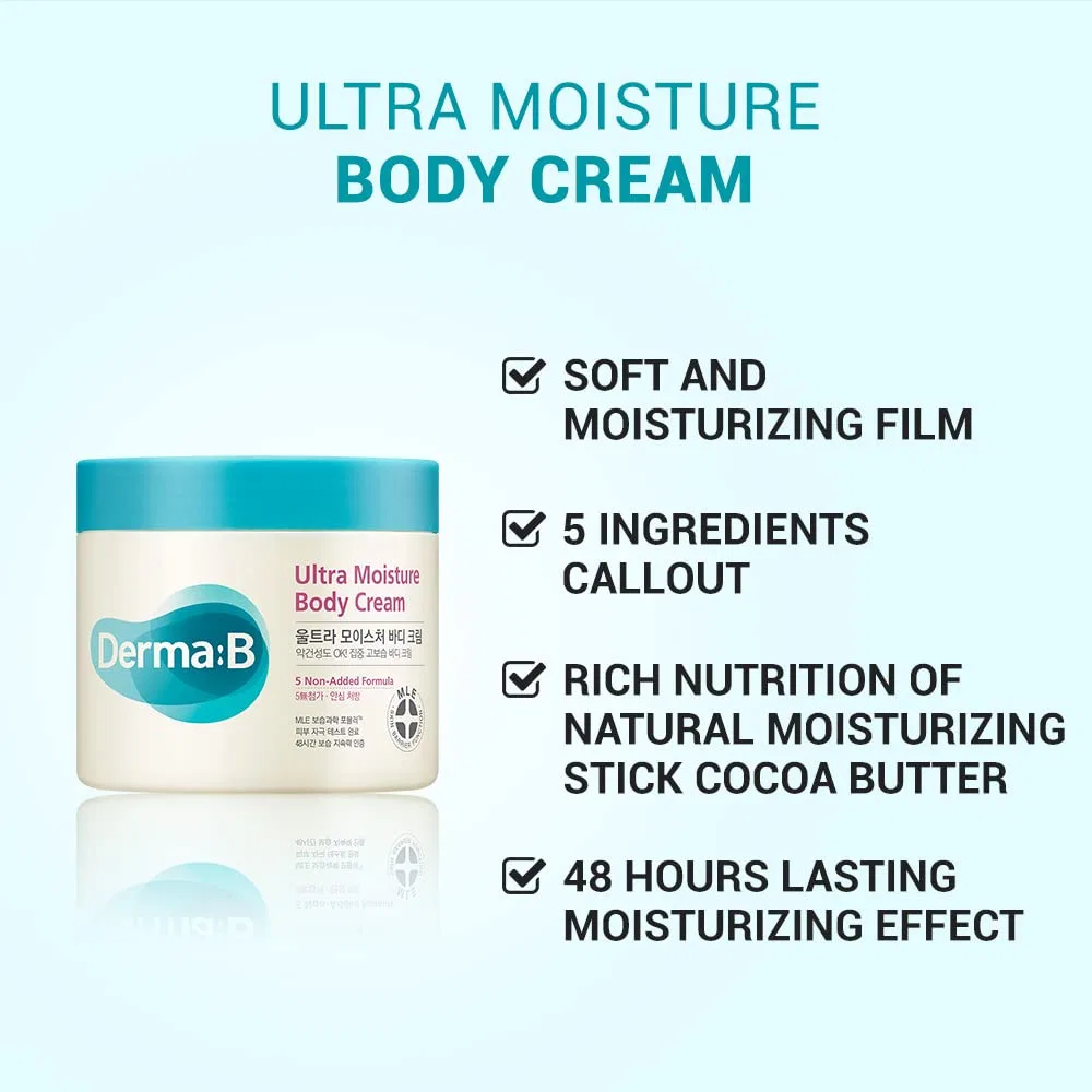 Крем для тела Derma B Ultra Moisture 430 мл Derma B — фото 2