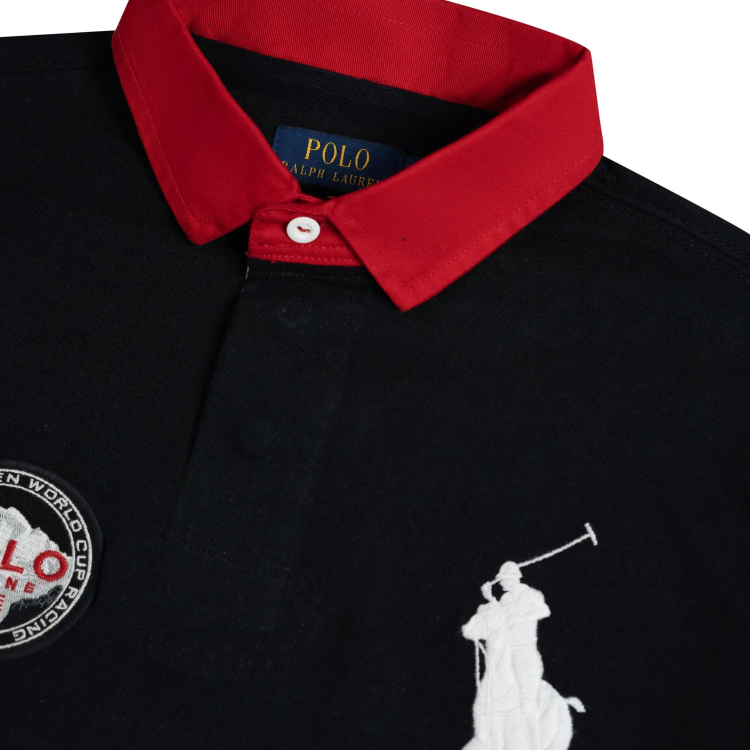 Футболка-поло Big Pony для мужчин Polo Ralph Lauren, черный — фото 4