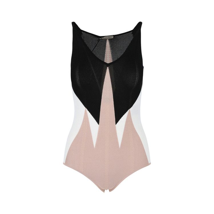 

Топ Bottega Veneta Geometric One Piece 'Black/Multicolor'