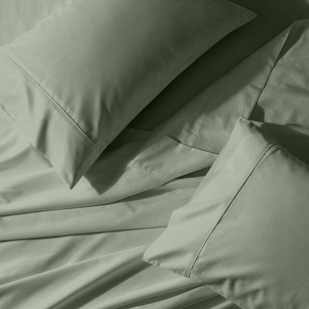 

Очень глубокие карманы (22 простыни Solid 650 Easy Care) Egyptian Linens, цвет Sage