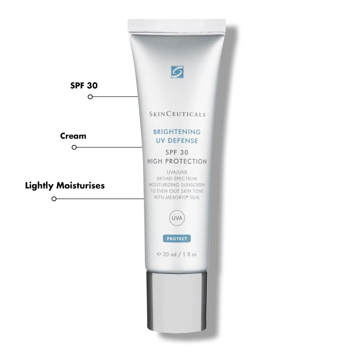 Осветляющий солнцезащитный крем UV Defense SPF 30 30 мл Skinceuticals — фото 3