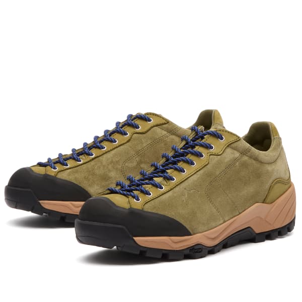 Низкие походные ботинки Movida Diemme, Green Moss Suede — фото 2