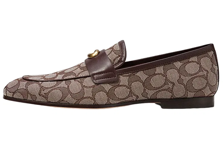 COACH Men's Casual Shoes Men's Low Top Brown