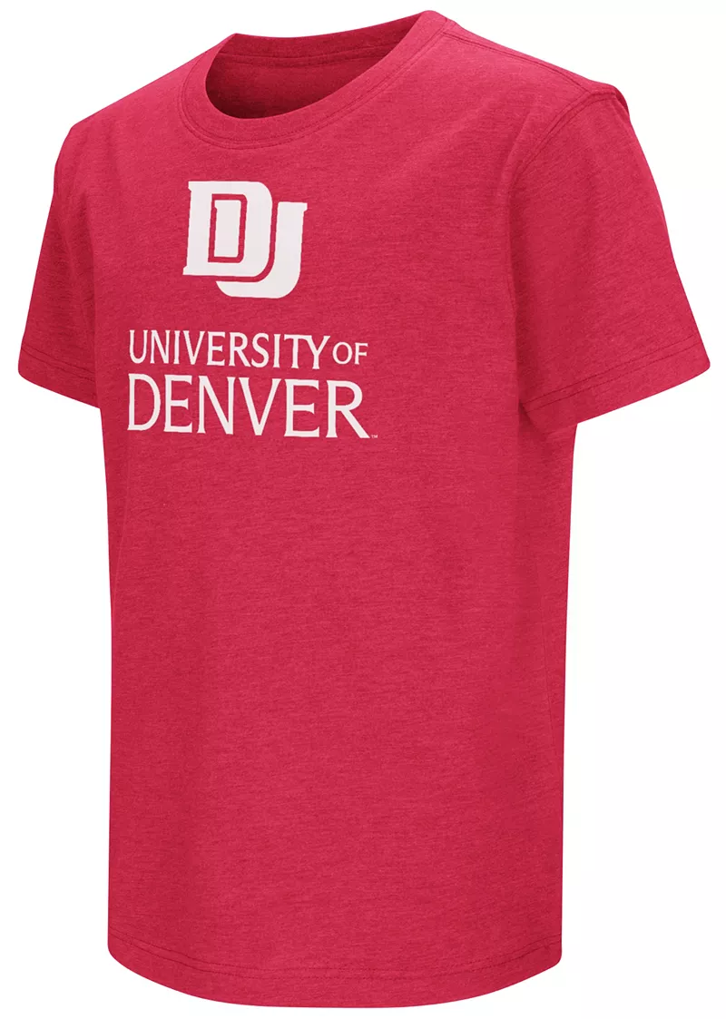 

Красная футболка Colosseum Youth Denver Pioneers