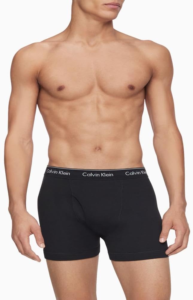 Комплект из 3 мужских боксеров Calvin Klein Cotton Classics, 3 Black — фото 3